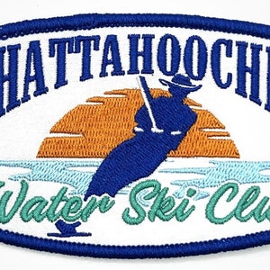 Chattahoochee Ski Classic Country Music Patch Vintage Style Retro Cap Hat Jacket