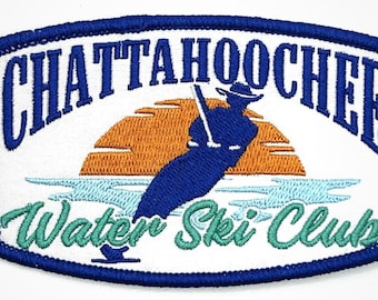 Chattahoochee Ski Classic Country Music Patch Vintage Style Retro Cap Hat Jacket