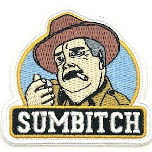 Smokey And The Bandit Classic TV Show Patch Blue Vintage Style Retro Cap Hat