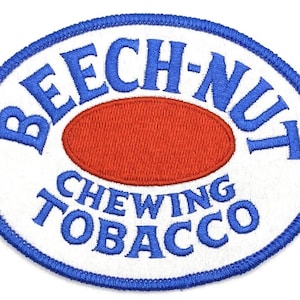 Beech-Nut Chewing Tobacco Vintage Style Retro Iron Sew On Patch Cap Hat Jacket