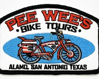 Pee Wee Herman’s Bike Tours Classic Movie Retro Vintage Style Patch Cap Hat