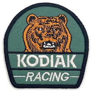 Kodiak Racing Tobacco Dip Snuff NASCAR Series Retro Vintage Style Patch Hat Cap