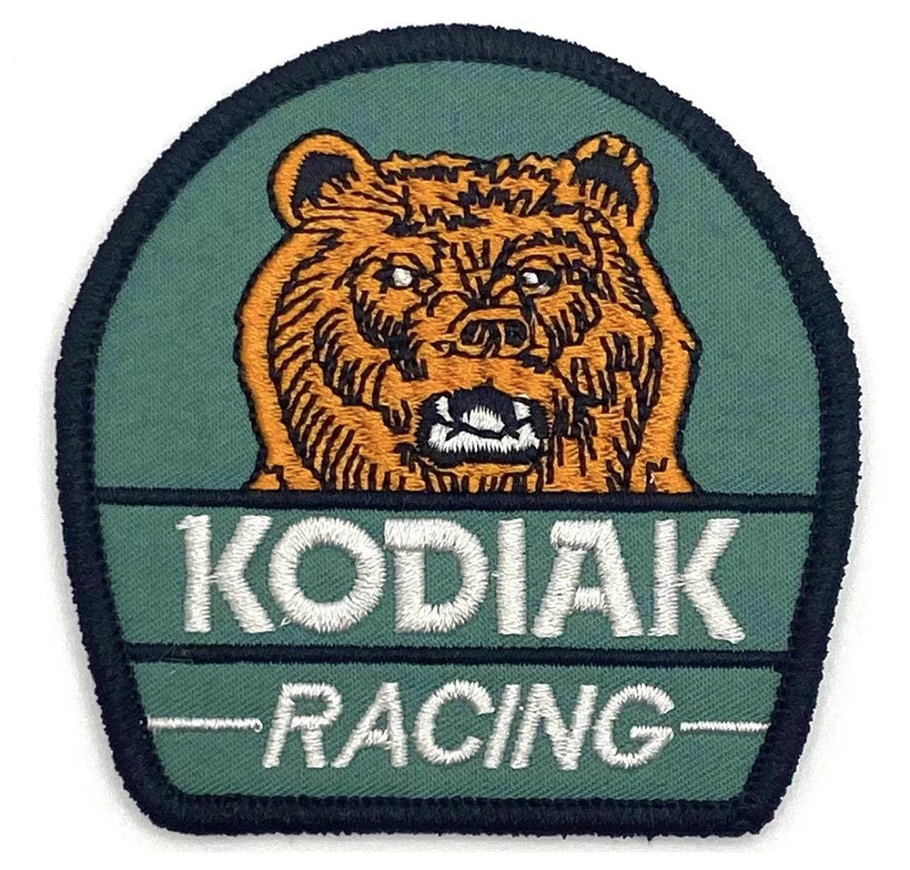 kodiak tobacco sign Kodiak Racing Tobacco Dip Snuff NASCAR Series Retro Vintage Style Patch Hat  Cap