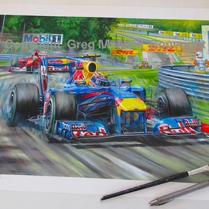 2010 Hungarian Grand Prix print