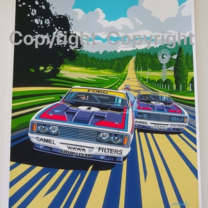Bathurst 1977 print