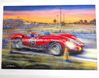 1957 Sebring 12-Stunden-Druck