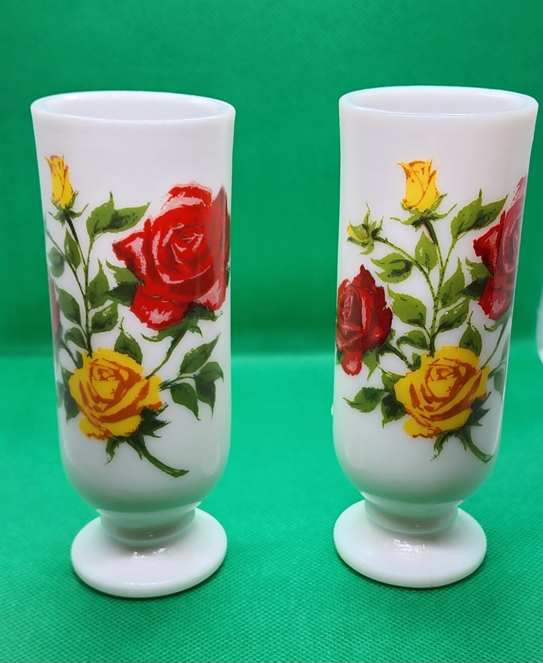 Avon Milk Glass Tea Cups Etsy