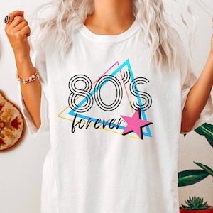 Comfort Colors 80&#39;s Shirt - 80s - 80&#39;s t shirt - 80 t shirts - 80s Retro Shirt - 80s Clothing - 1980s - 80s Clothing for Women - 80s Clothes