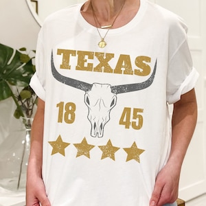 Texas T Shirts - Western Shirt - Texas - Texas Gift - Country Shirt - Cowgirl Shirt - Vintage Shirt - Wild West Shirt - Country Girl Shirt