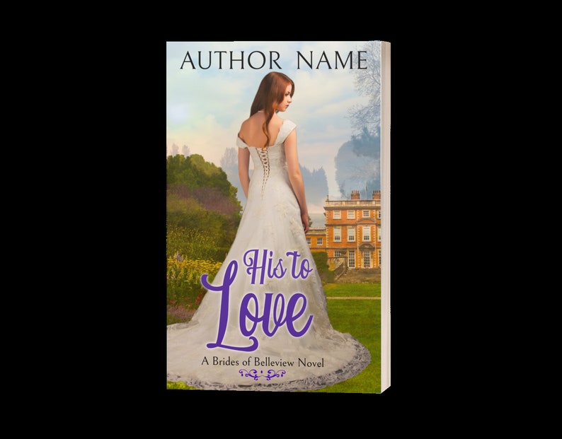 Premade Historical Romance Book Cover Etsy