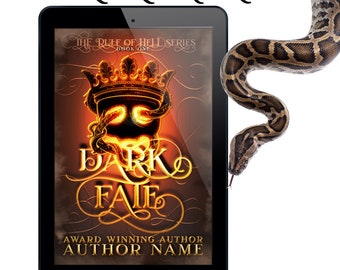 Couverture de livre préfabriquée Dark Fantasy -- prête à être personnalisée !