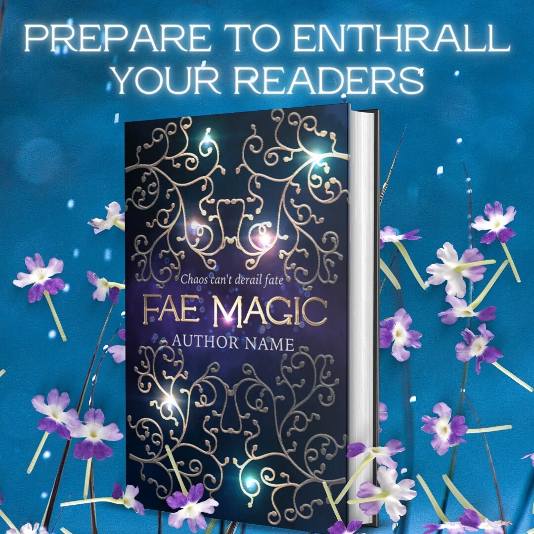 Fae Magic Fantasy or Romantasy Book Cover Etsy