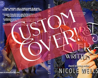 Get a Custom Book Cover for the cost of a premade!