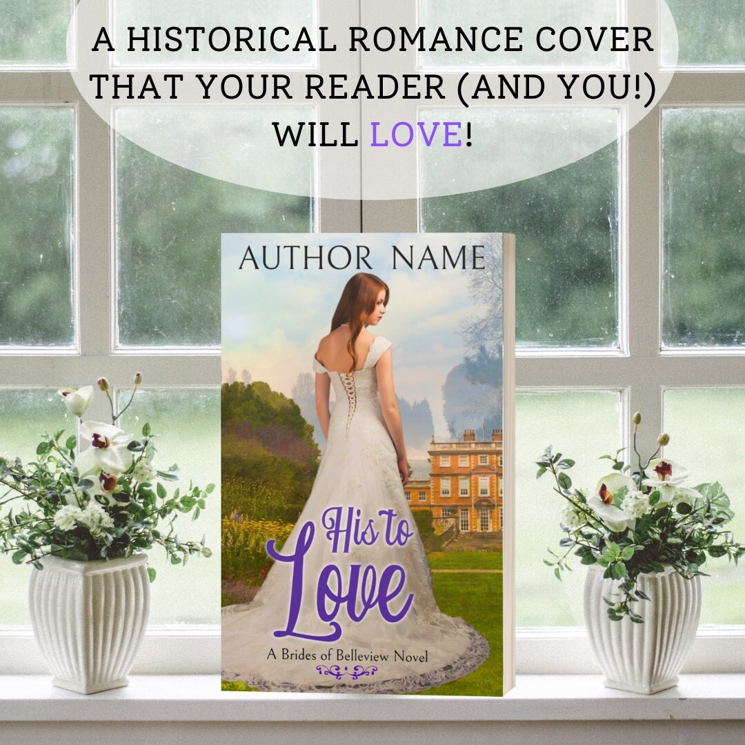 Premade Historical Romance Book Cover Etsy