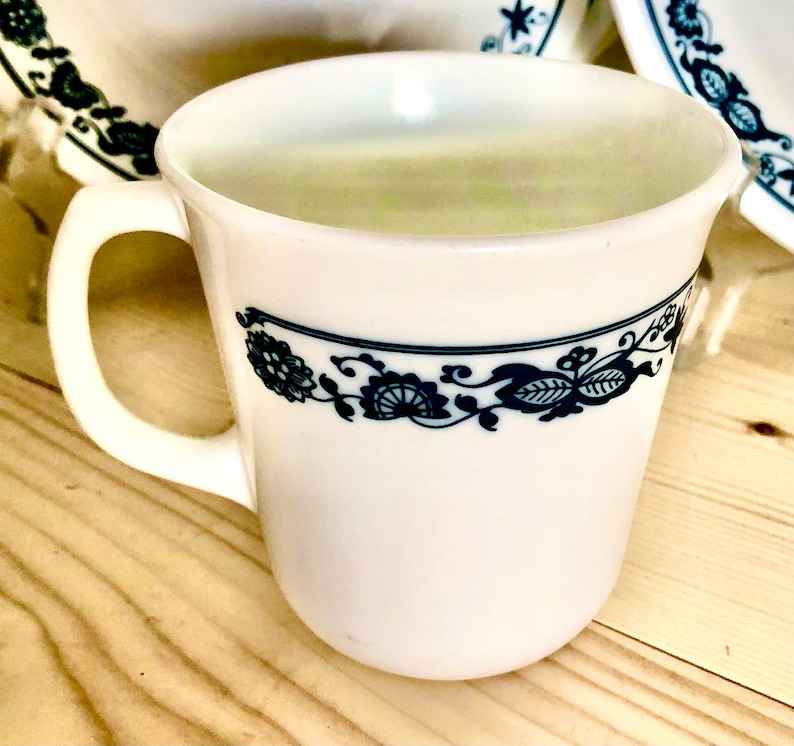 Vintage Corelle Old Town Blue Etsy