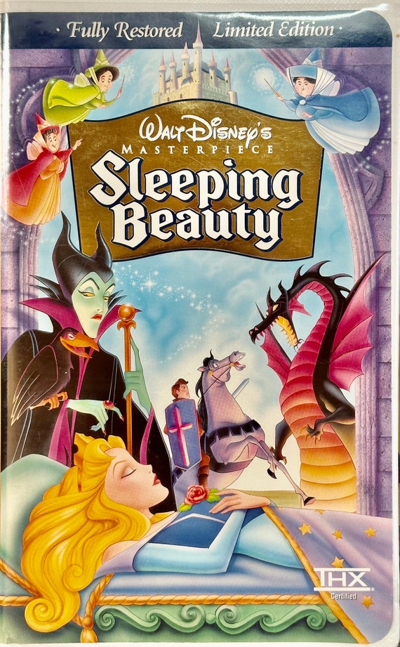 Vintage Walt Disney Masterpiece Collection VHS- Snow White, Lion