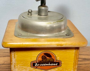 Vintage Zassenhaus Coffee Grinder No. 156, Portable Coffee Mill - Etsy