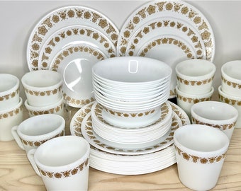 Corelle Vlinder Goud Veel van 48 stuks