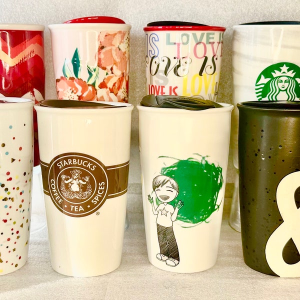 Assorted Starbucks Ceramic  Coffee Mugs