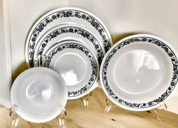 Vintage Corelle Old Town Blue - Etsy