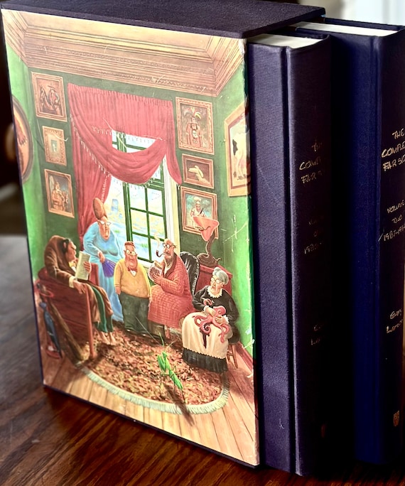 The Complete Far Side Hardcover Colored Illustrated Slip Jacket