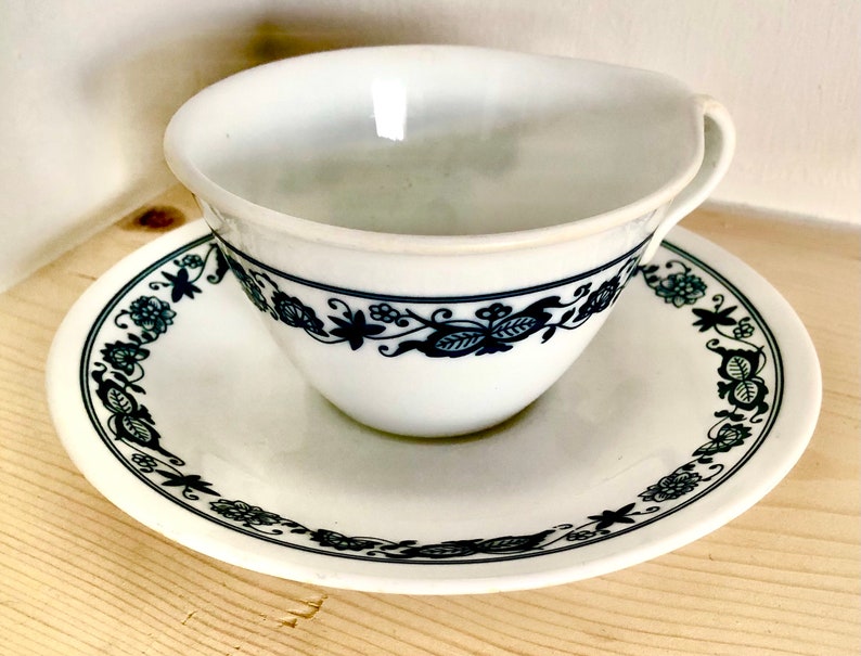 Vintage Corelle Old Town Blue Etsy