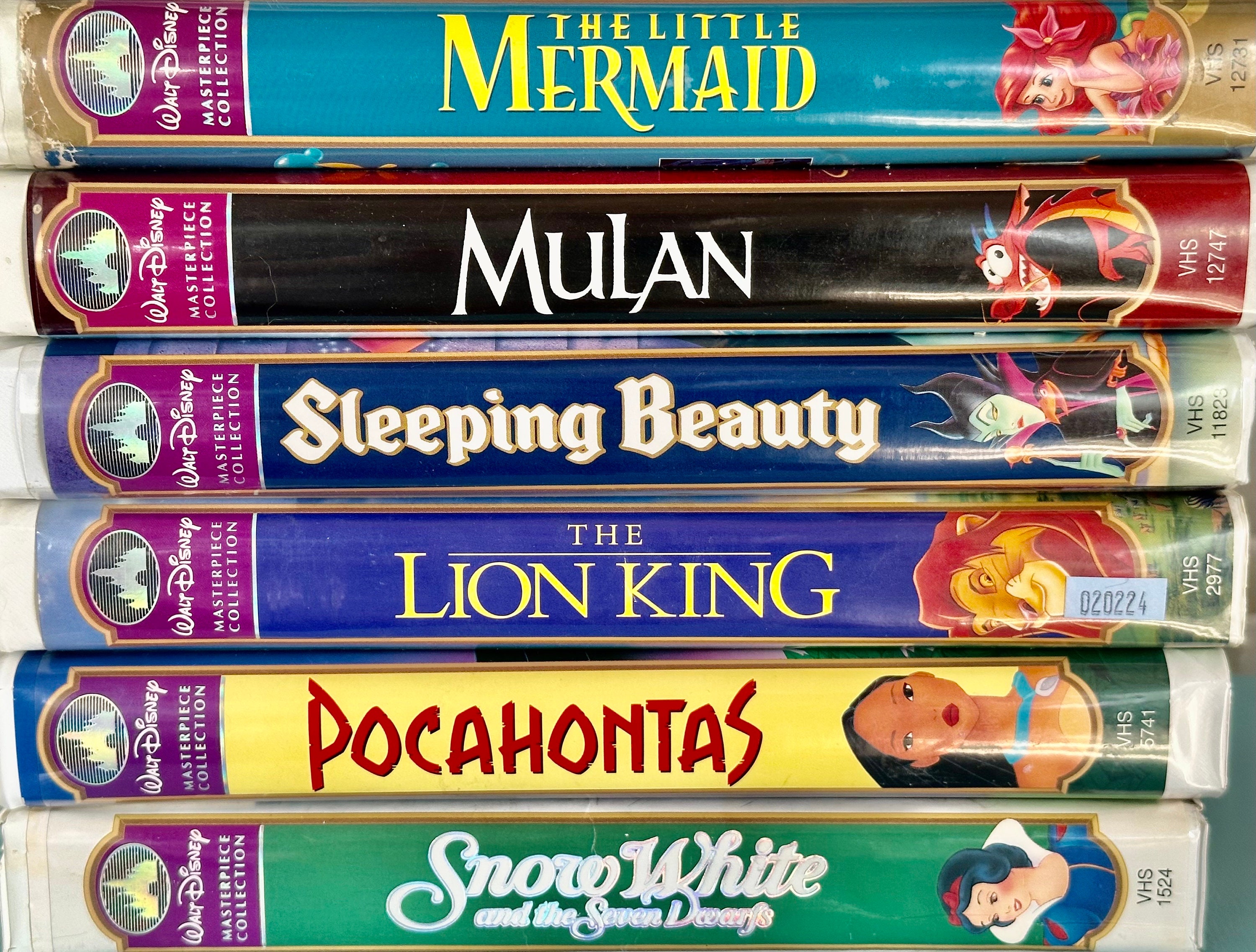 Disney Master Collection等 VHS11本セット(US版) Vintage Walt Disney Masterpiece Collection VHS- Snow White, Lion