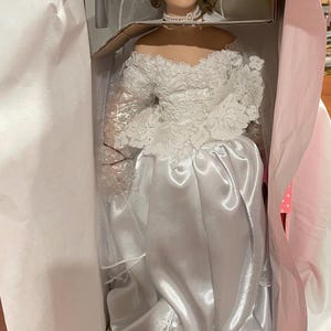 Porcelain Bride Doll “June” by Paradise Galleries the Treasury Collections