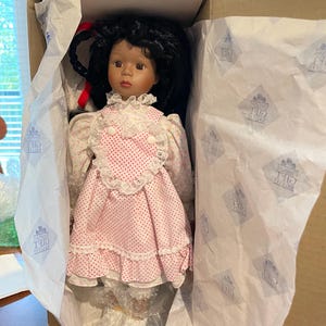 Vanessa Porcelain Doll by Stanhome Gift Gallery