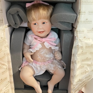 Porcelain Baby Doll  “Cute as a Button” by Ashton-Drake Galleries