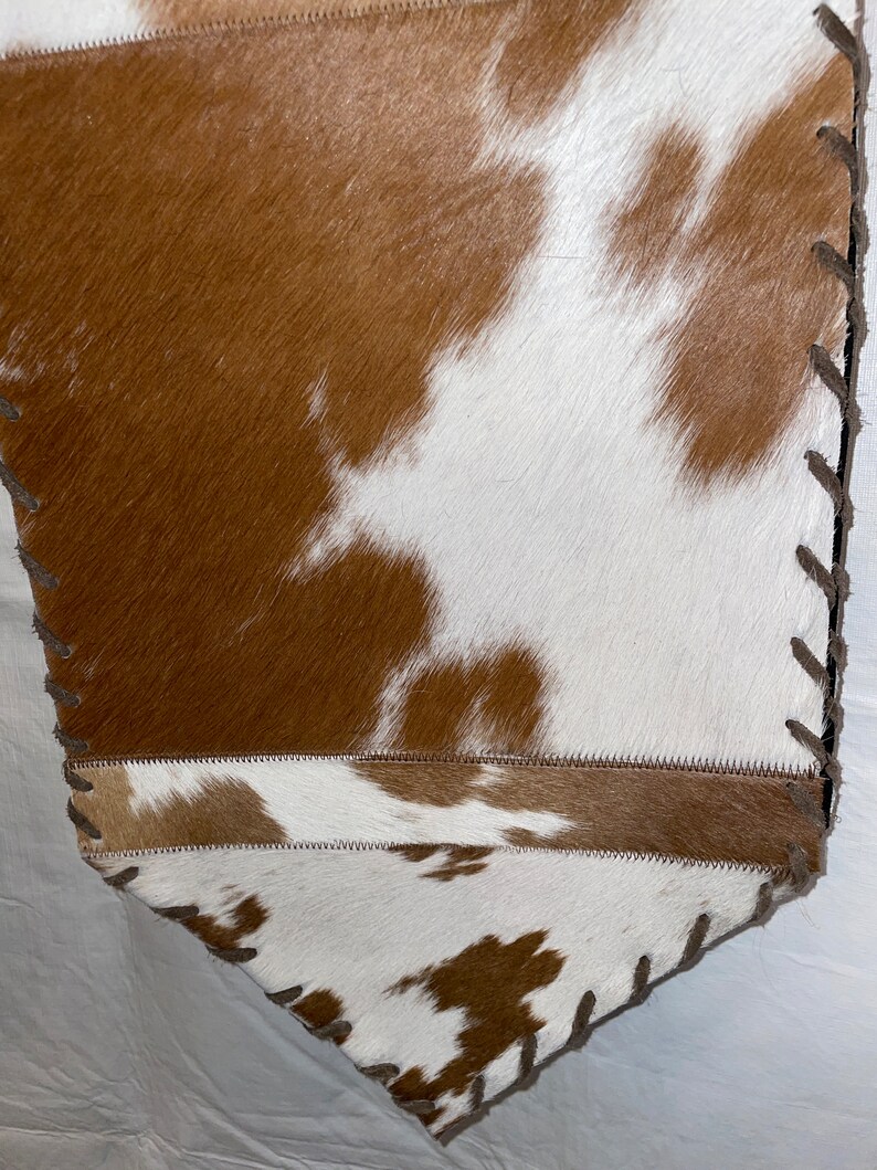 Genuine Brazilian Cowhide Table Runners Western & Farm House Décor