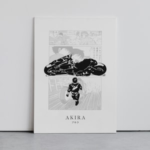 Póster de la película minimalista Akira