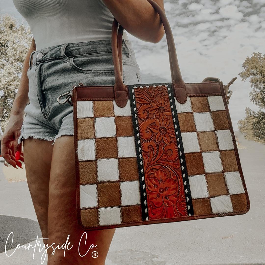 Louis Vuitton Checkered Tote Handbag - Etsy