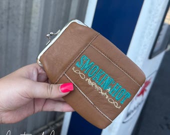 Neon Cowgirl Retro Pouch