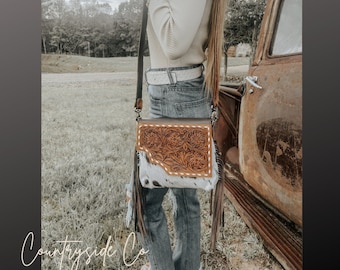 Georgia Cowhide Bag by Countryside Co.