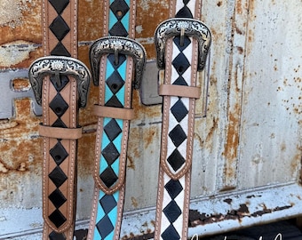 Wild West Checkered Purse Straps