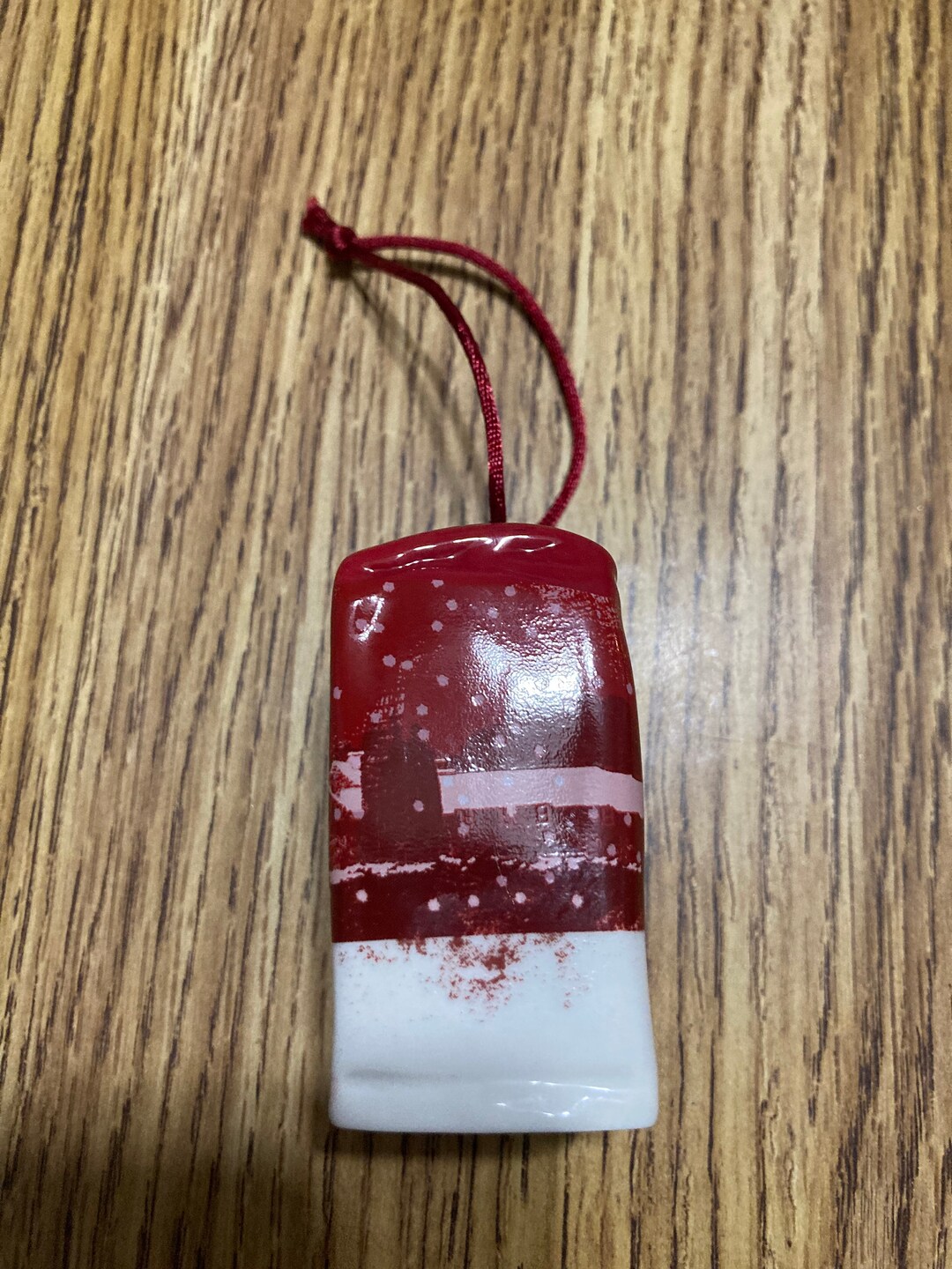 Starbucks Christmas Tree Ornament Coffee Christmas Blend Red Etsy