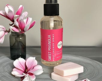 Body Oil Spray: Sweet Magnolia Citrus Floral Blend (2oz)