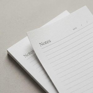 A6 Binder Inserts - Notes - Ruled Pages | Journal Refills | Writing Template | Undated School