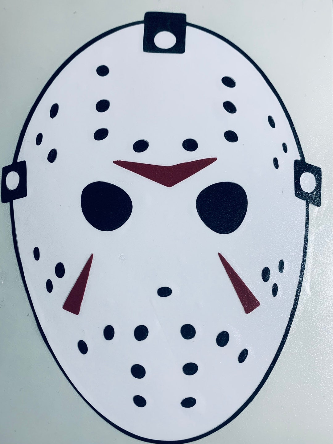 Jason Voorhees Friday the 13th Car Window Decal Halloween Decal Scary