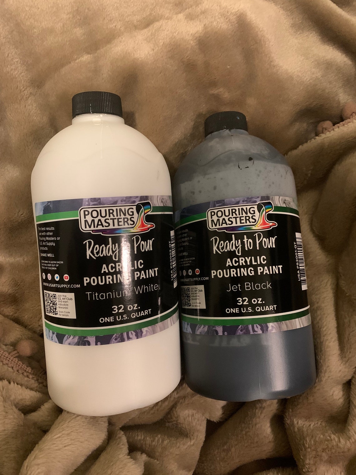 Acrylic Paint Pouring Kit Premixed Paint Pour Acrylic Kit Etsy