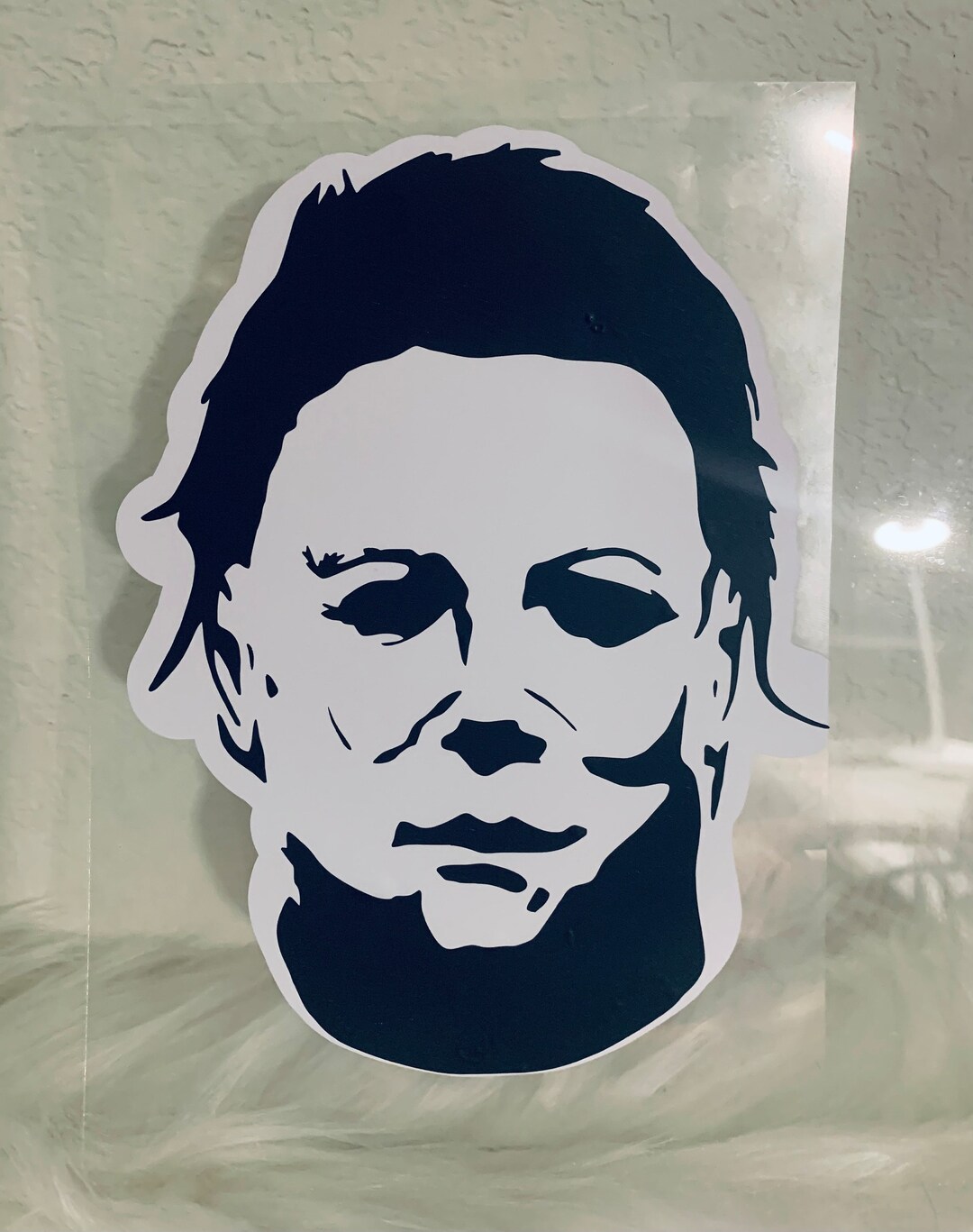 Michael Myers Window Decal Halloween Decal Scary Decal Movie Decal