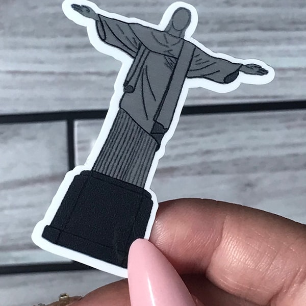 Christ The Redeemer Rio Statue Sticker