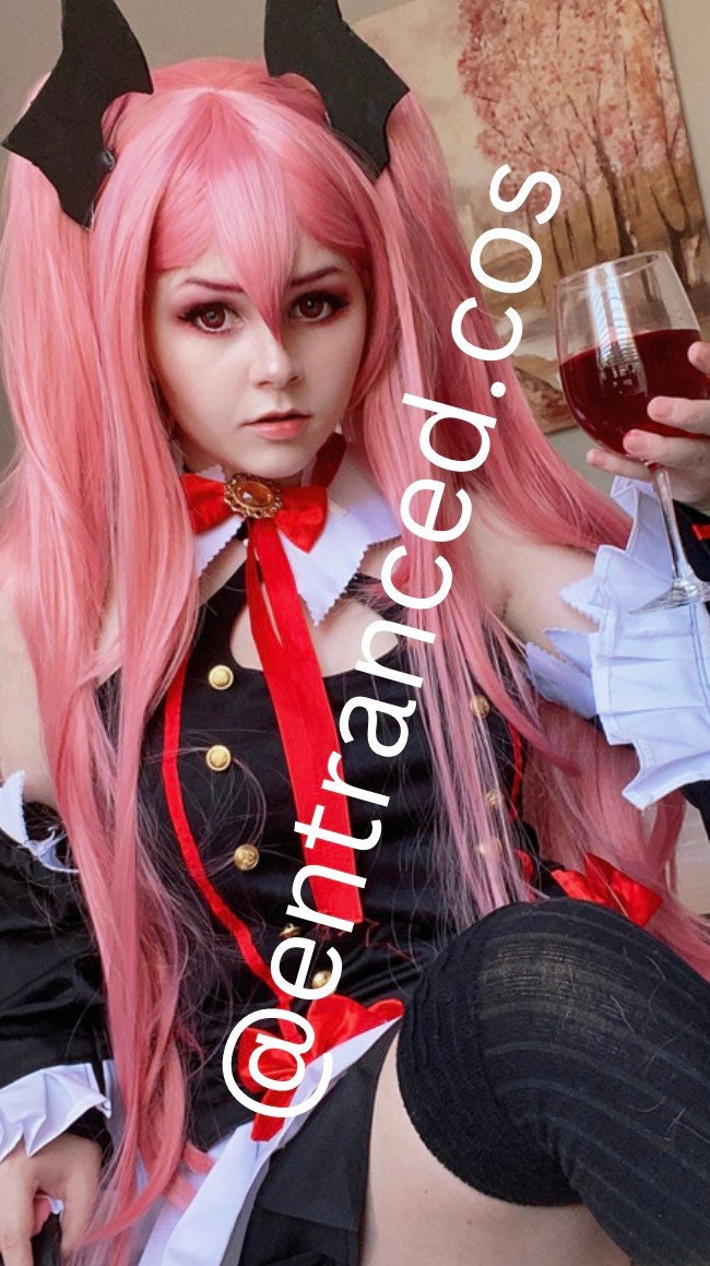 Anime Tepes Sérum Trajes Krul Cosplay Uniforme Vestidos Define