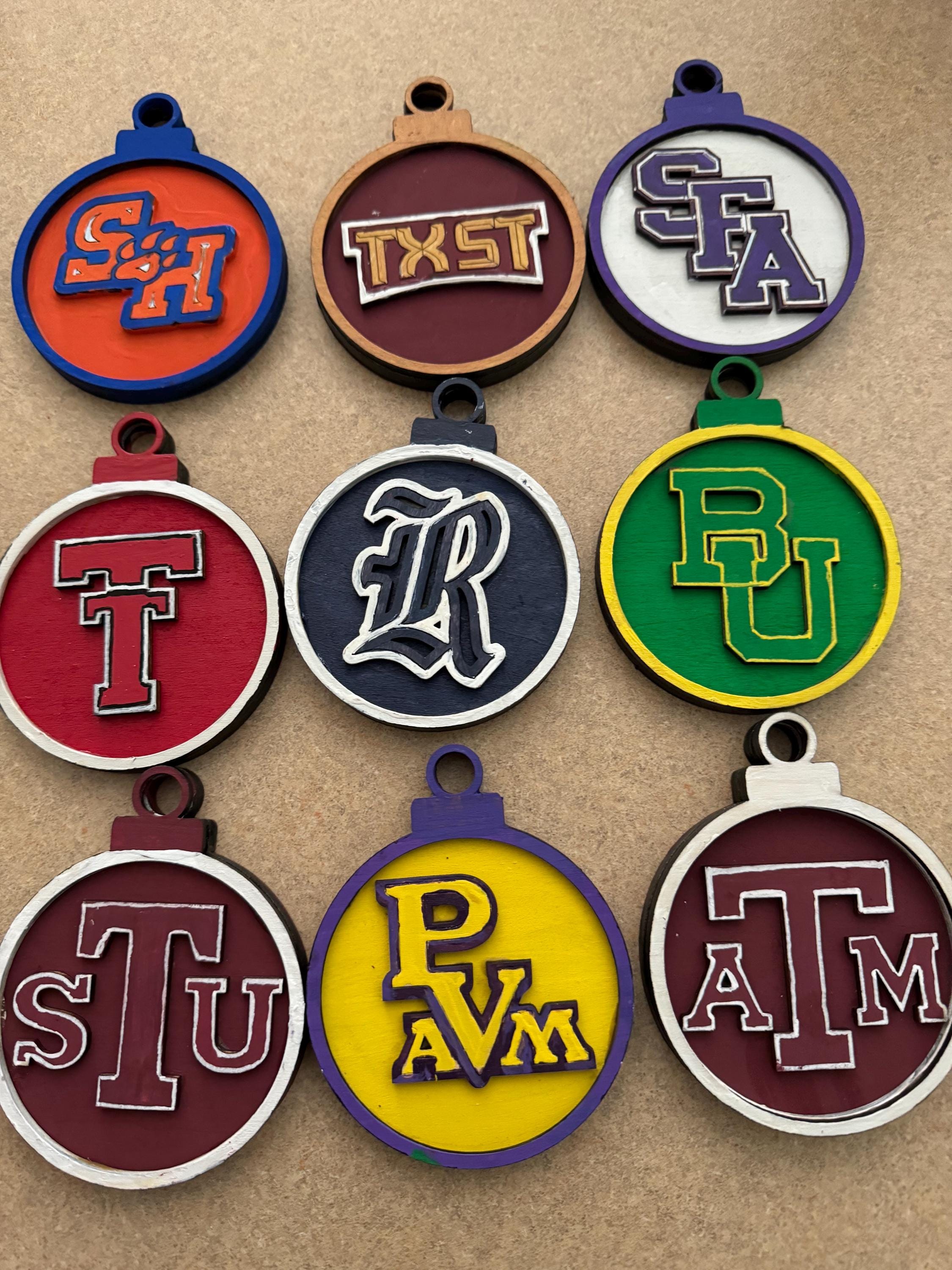 GRAPHICS & MORE Rice University Owls Logo Acrylic Christmas Tree Holiday Ornament