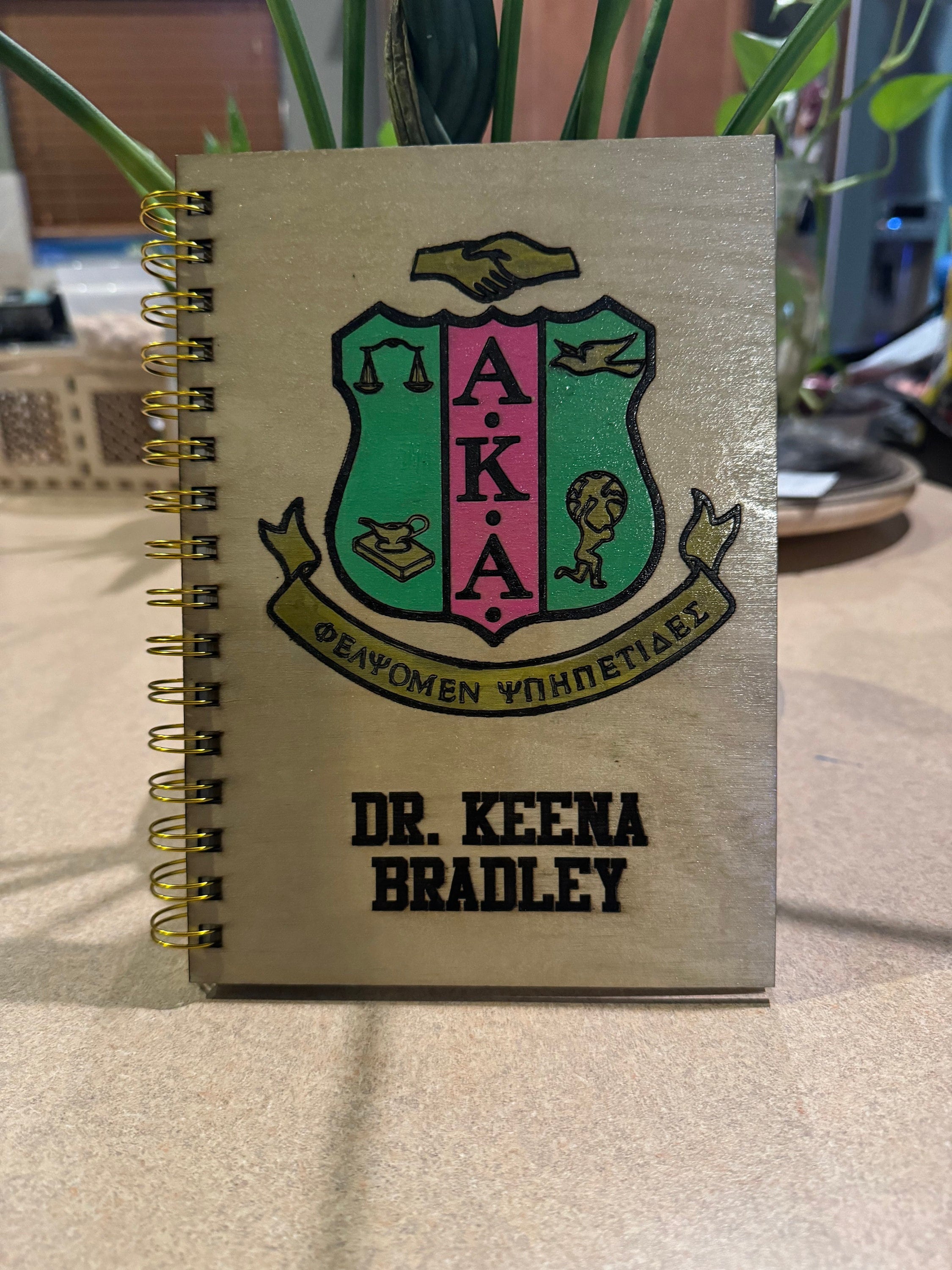 Alpha Kappa Alpha Sorority - AKA - Notebook/Journal