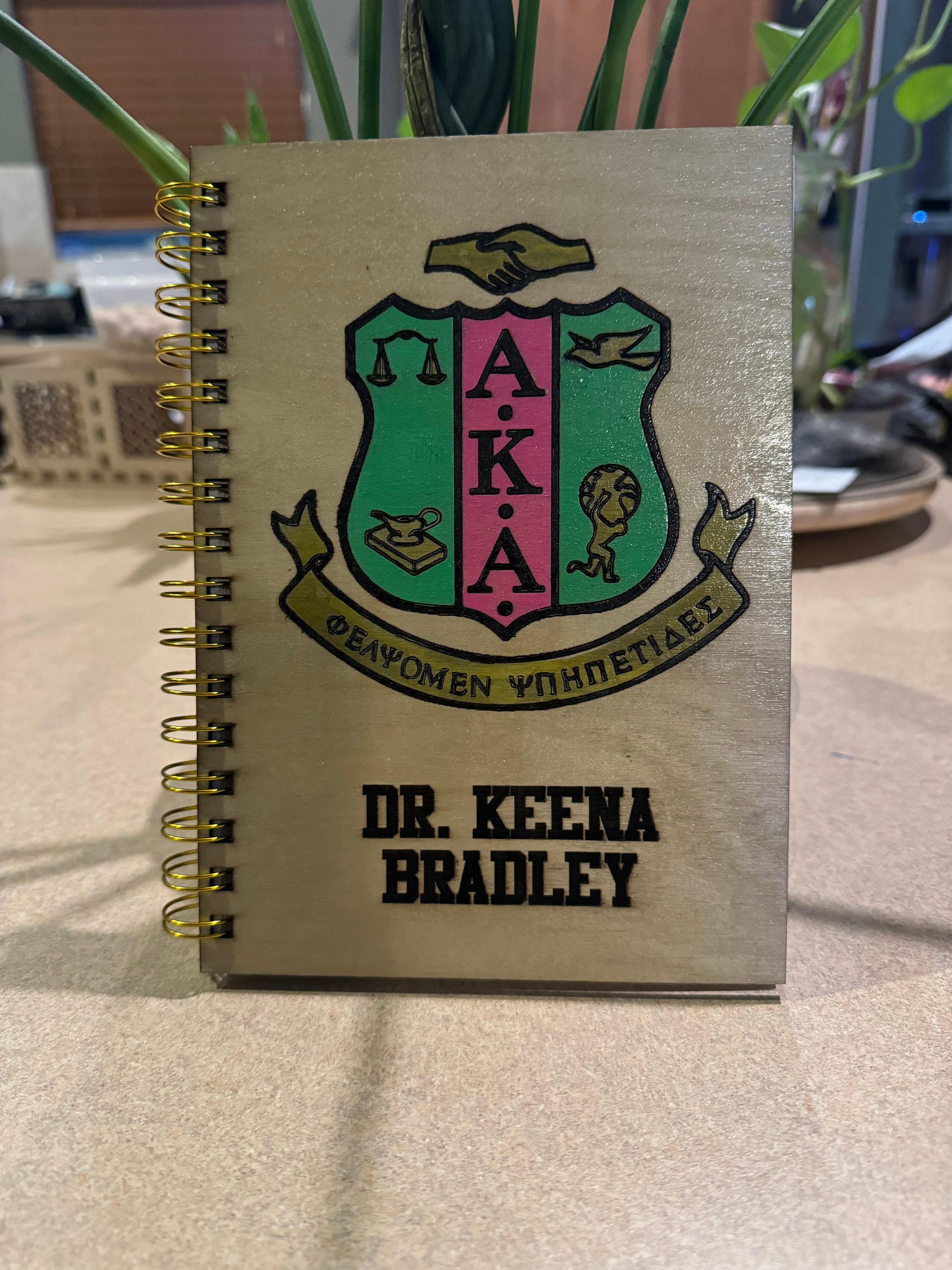 Alpha Kappa Alpha Sorority - AKA - Notebook/Journal