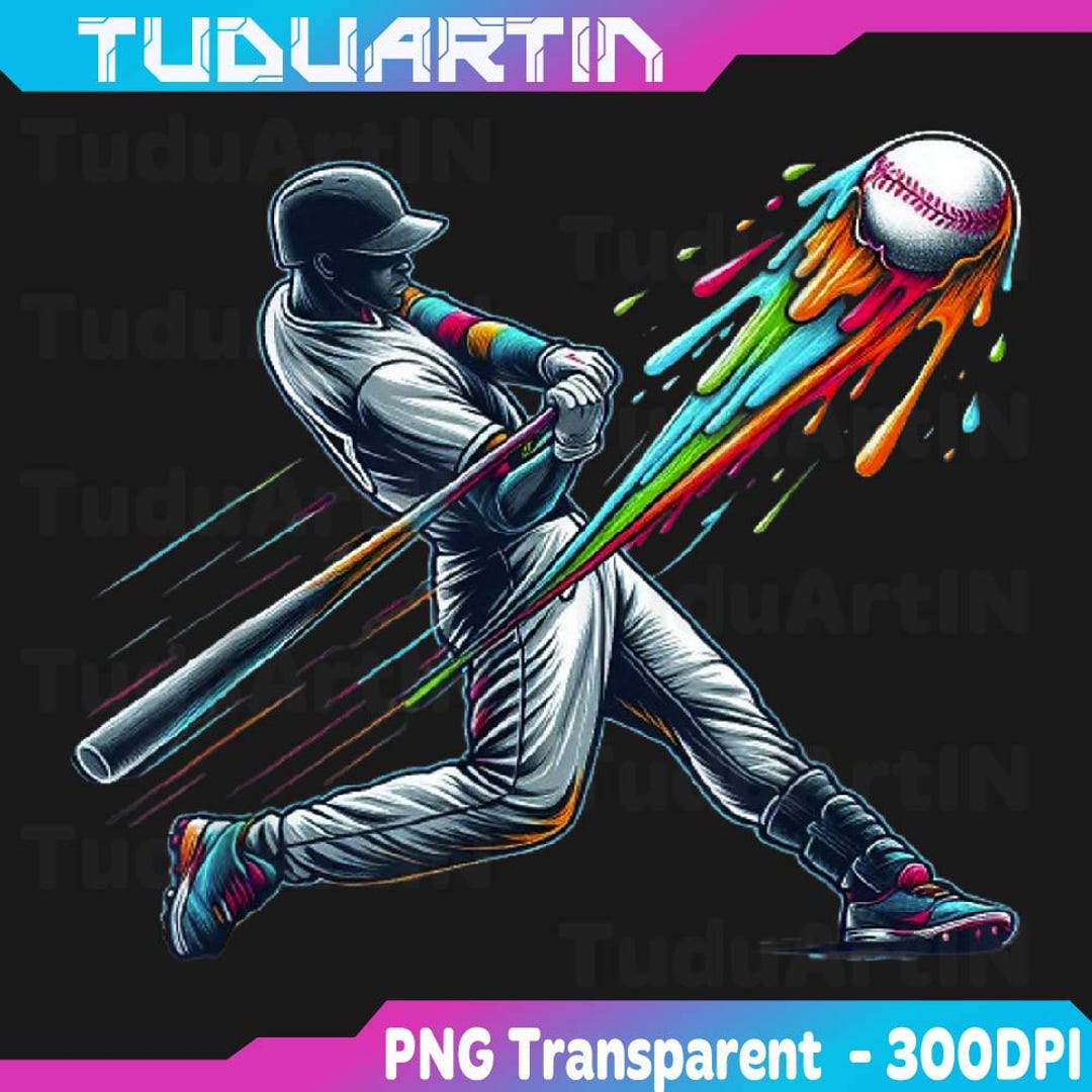 Baseball Player Drip PNG, Cool Sports Design, Baseball Drip, Baseball ...