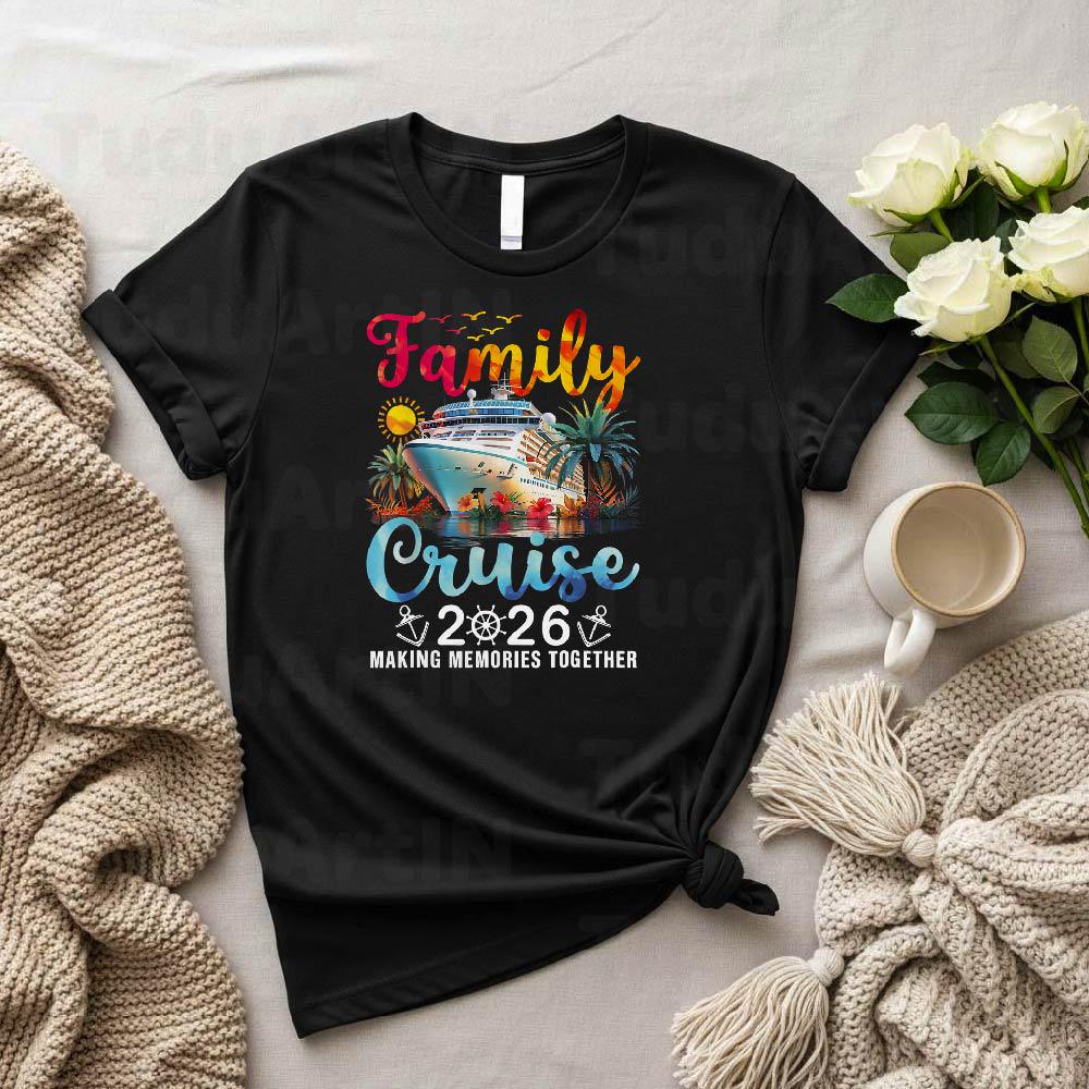 Family Cruise Squad 2026 Group Matching Summer Vacation Trip Png ...