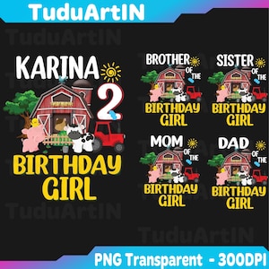 Gepersonaliseerde naam en leeftijd familieboerderij verjaardag png, boerenerf verjaardag png, land verjaardag jongen meisjesfeest png, boerderij thema verjaardag png